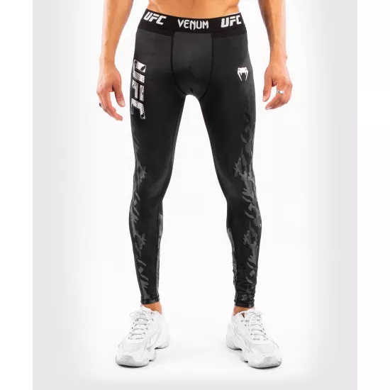 Чоловічі компресійні штани UFC Venum fight week performance - Black XS