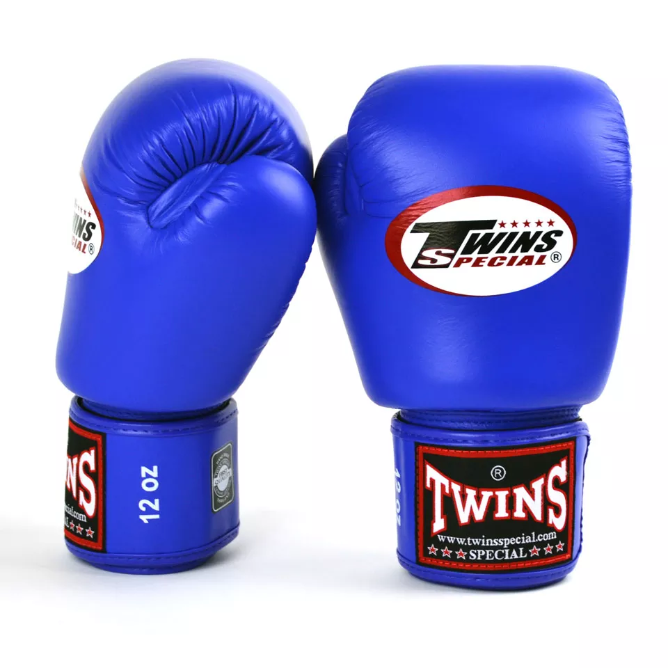 Боксерські рукавички Twins Special BGVL-3 Сині 10 унцій