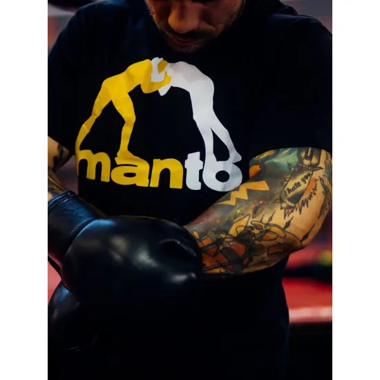 Футболка MANTO t-shirt LOGO black S