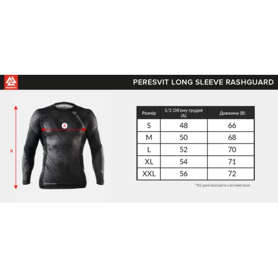 Рашгард Peresvit Hokusai Long Sleeve Blood S