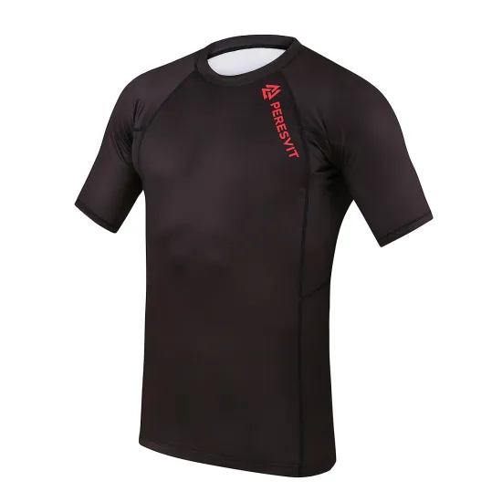 Рашгард Peresvit Core Short Sleeve Black S