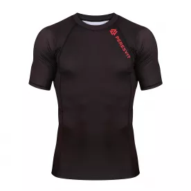 Рашгард Peresvit Core Short Sleeve Black S