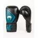 Боксерские перчатки Venum Defender Contender 2.0 Black Green 12 унций