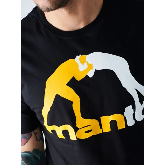 Футболка MANTO t-shirt LOGO black S