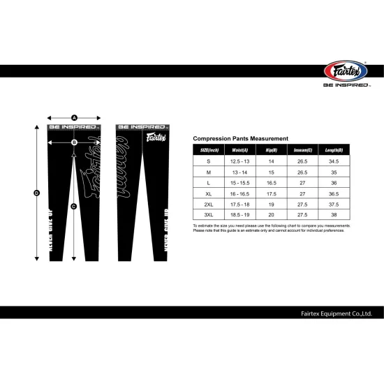 Компрессионные штаны Fairtex Compression Pants CP1-S