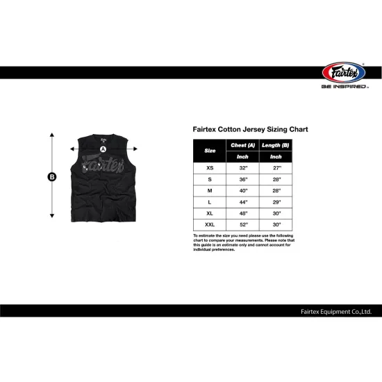 Майка Fairtex Cotton Jersey MTT34-S