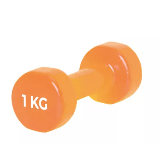 Гантель PowerPlay 4125 вінілова 1кг - 1штука