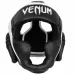 Боксерский шлем Venum Elite Headgear Черно-белый