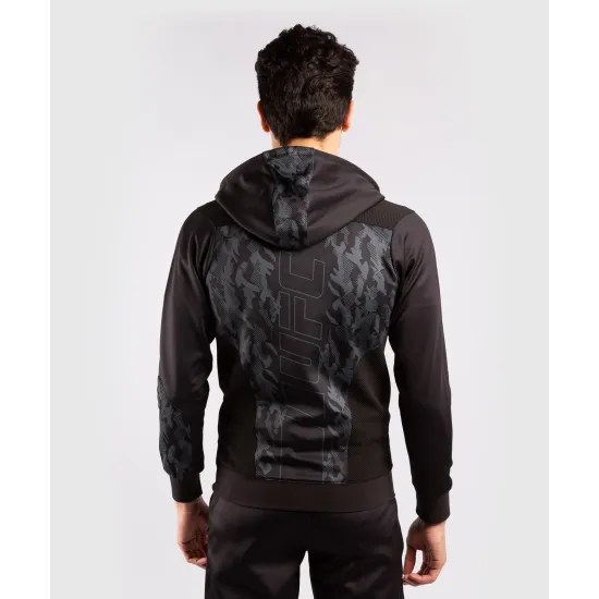 Толстовка UFC Venum Authentic Fight Week Men's Zip Hoodie Black XS