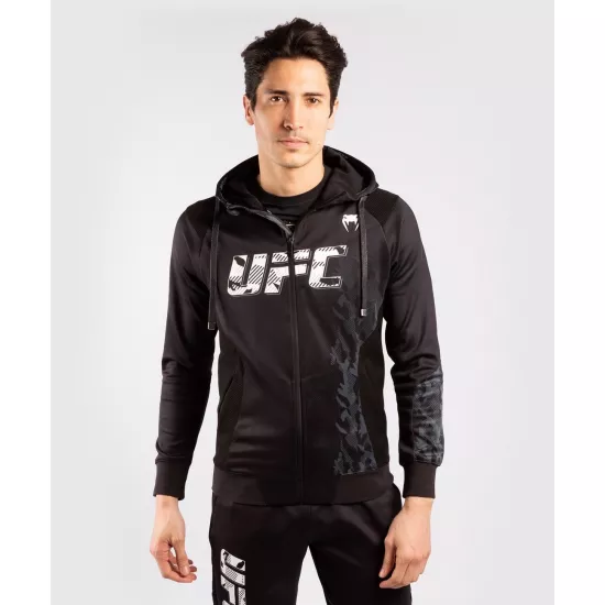 Толстовка UFC Venum Authentic Fight Week Men's Zip Hoodie Black XS