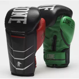 Боксерские перчатки Leone Revo Performance Black 12 ун.