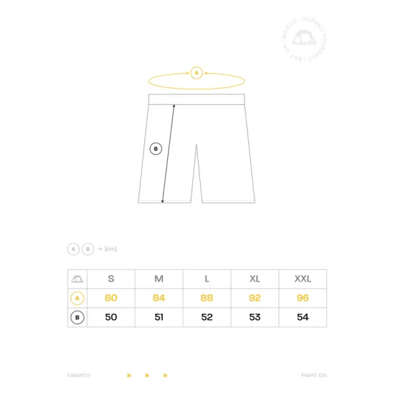 Шорти MANTO fight shorts Essential S