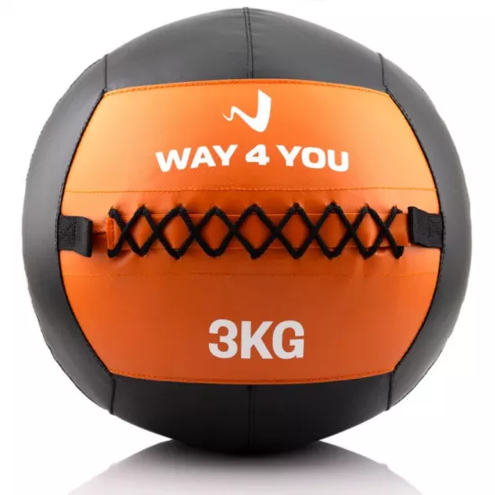 Набивной мяч Wall Ball (медбол) Way4you 3кг