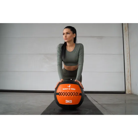 Набивной мяч Wall Ball (медбол) Way4you 3кг