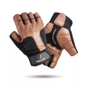 Рукавички для важкої атлетики та фітнесу з напульсником Way4you Чоловічі M