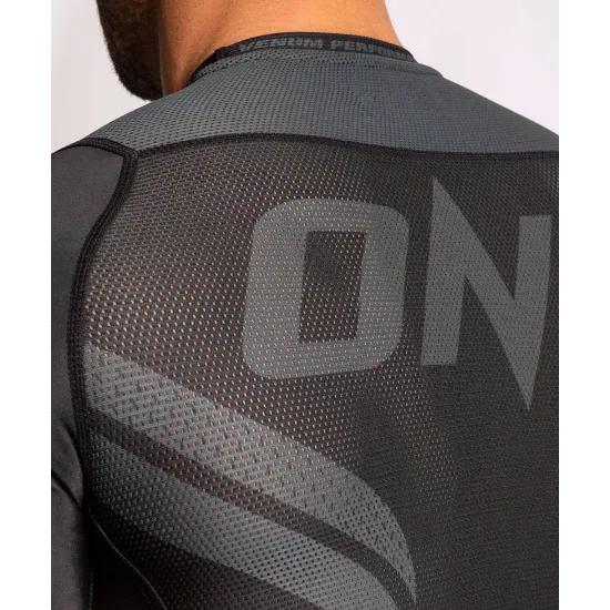 Рашгард Venum ONE FC Impact Rashguard short black/black S