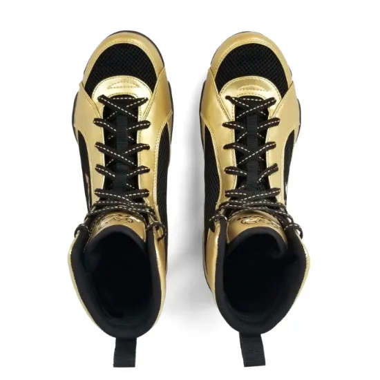 Обувь для бокса Rival RSX-Guerrero Deluxe Boxing Boots Gold 39,5