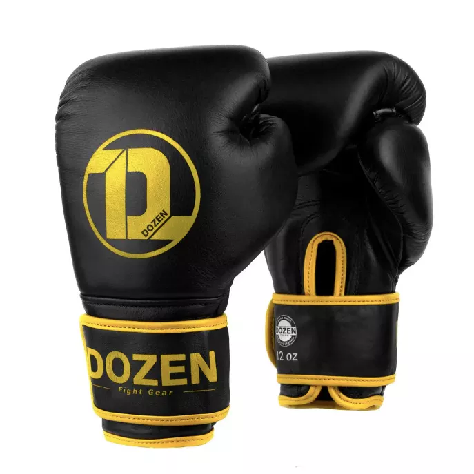 Боксерские перчатки Dozen Monochrome Training Boxing Gloves-10