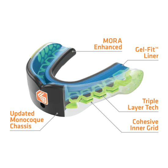 Капа Shock Doctor Gel Max Power Print Mouthguard-взрослая