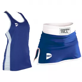Женская боксерская форма Green Hill Champion Ladies Синяя XS
