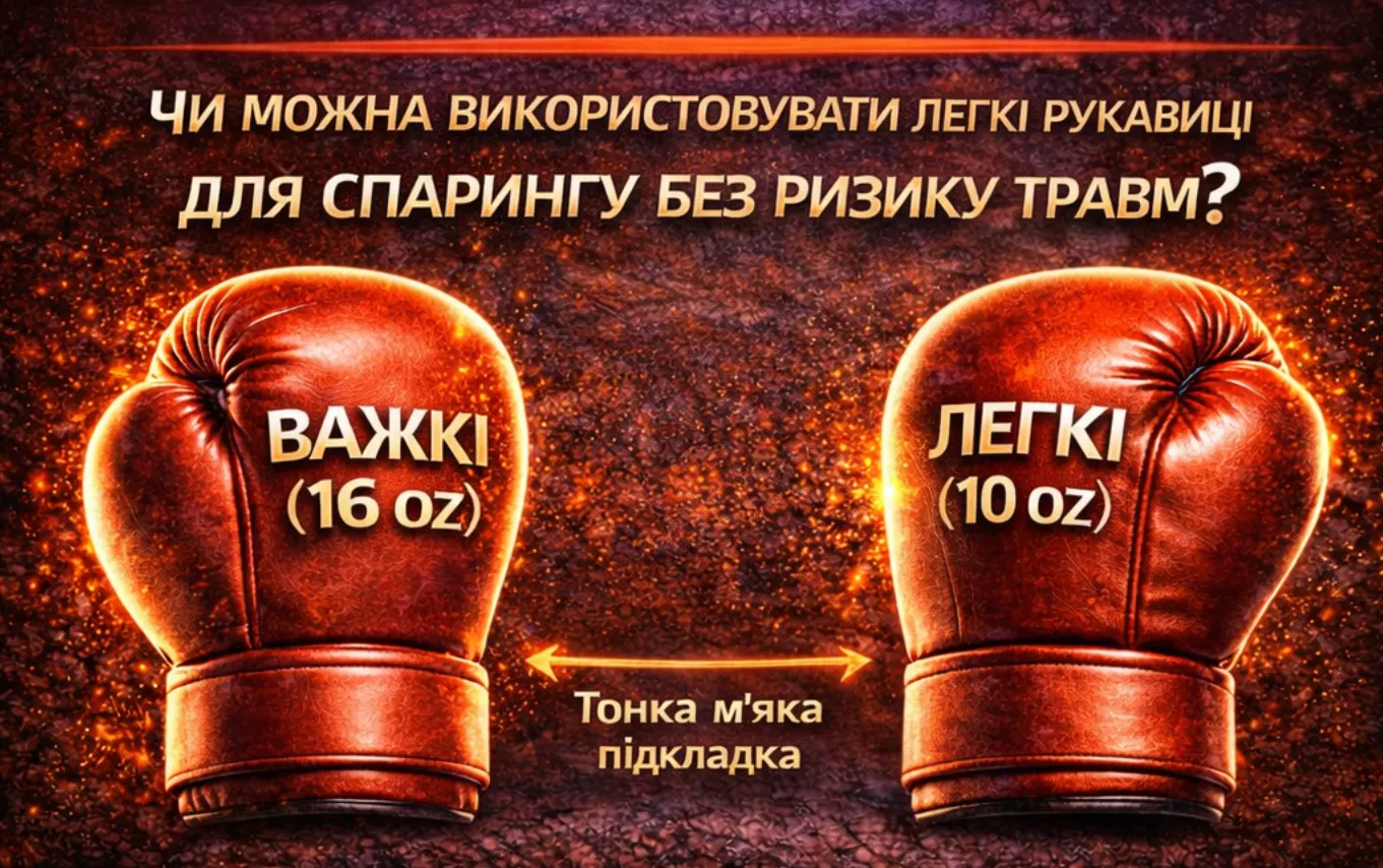 Какой вес (унции) боксерских перчаток выбрать для тренировок или спарринга?