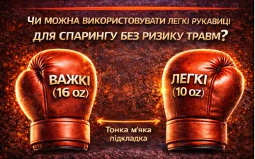 Какой вес (унции) боксерских перчаток выбрать для тренировок или спарринга?