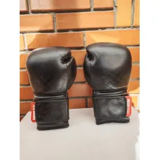 УЦІНКА! Рукавиці для боксу  TITLE Boxing Ko-Vert Чорні 12 унцій