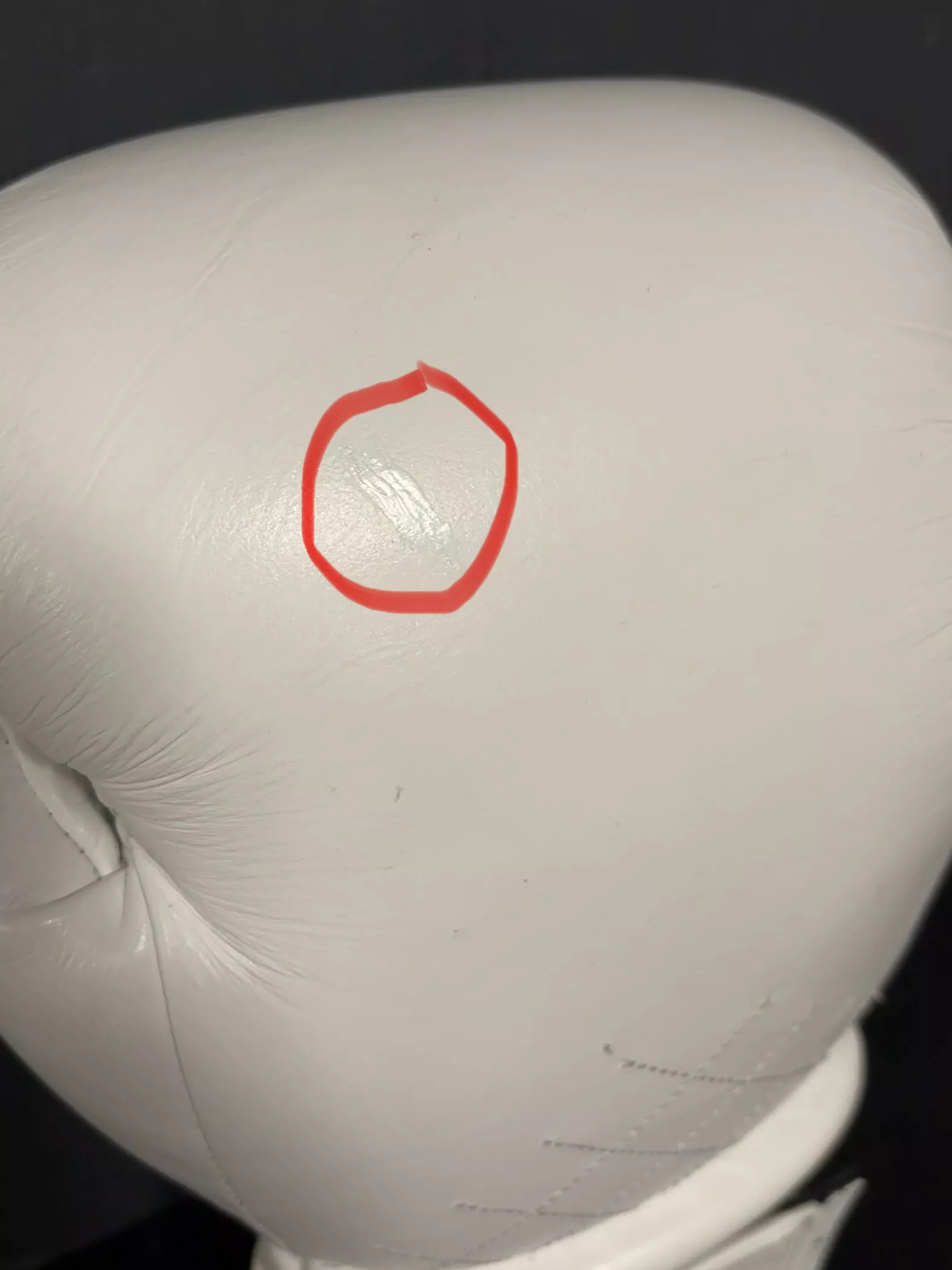 УЦЕНКА! Перчатки для бокса TITLE Boxing Ko-Vert Белые 16 унций