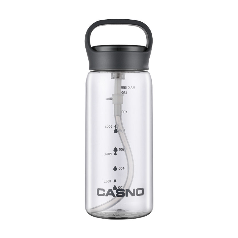 Пляшка для води CASNO 1500 мл KXN-1238 Сіра