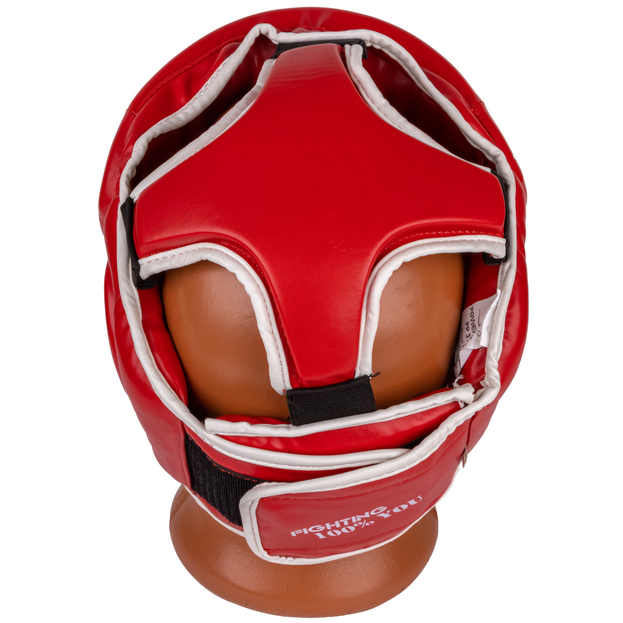 Боксерський шолом тренувальний PowerPlay 3100 PU Червоний XS