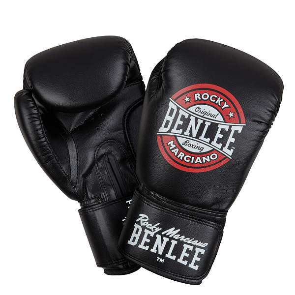 Перчатки боксерские Benlee PRESSURE 10oz PU черно-красно-белые