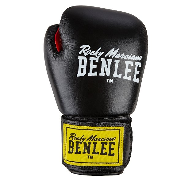 Перчатки боксерские Benlee FIGHTER 10oz Кожа черно-красные