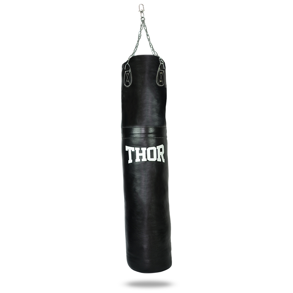 Мешок боксерский Thor с цепью (ременная кожа) 150x35см 60кг