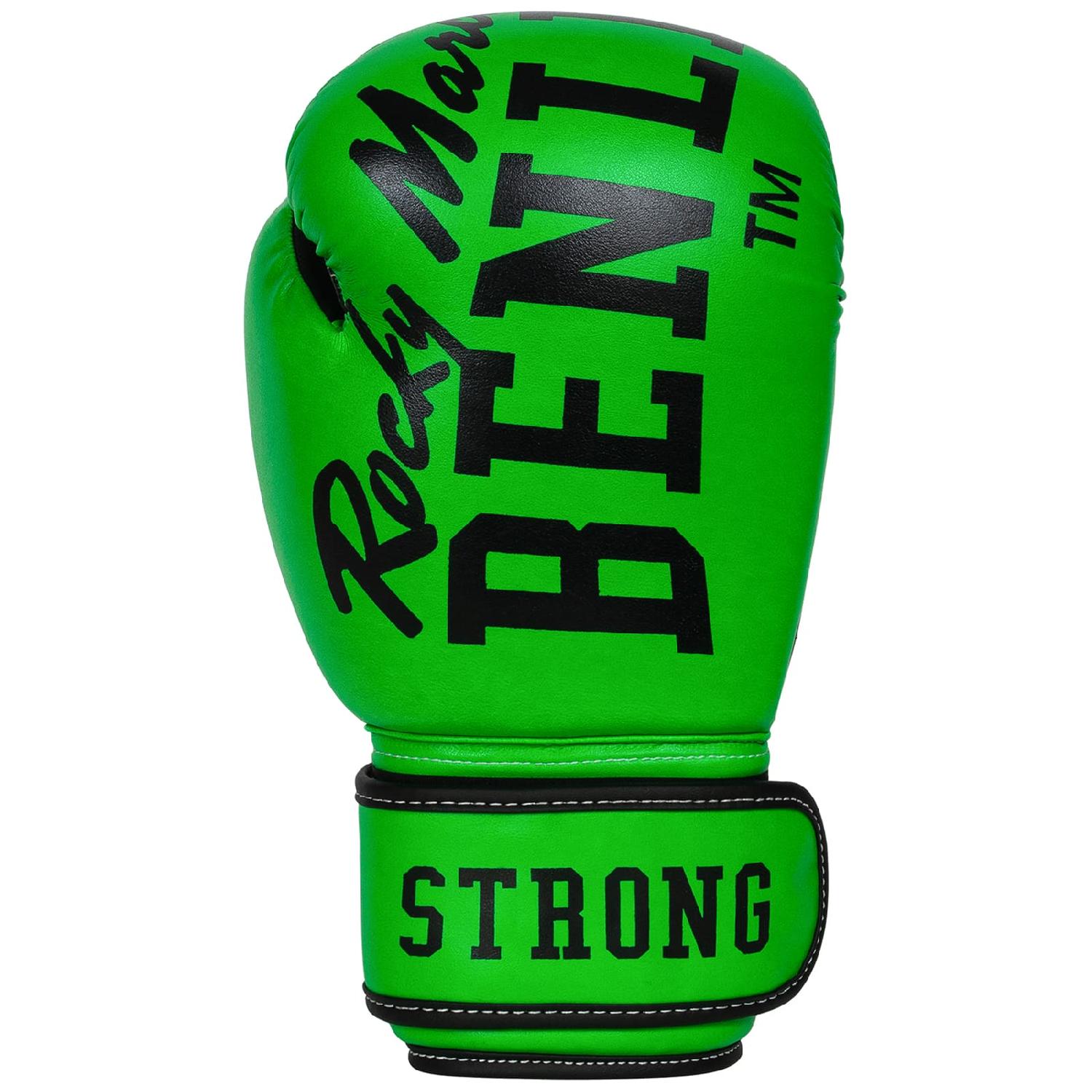 Перчатки боксерские Benlee CHUNKY B 8oz PU зеленые
