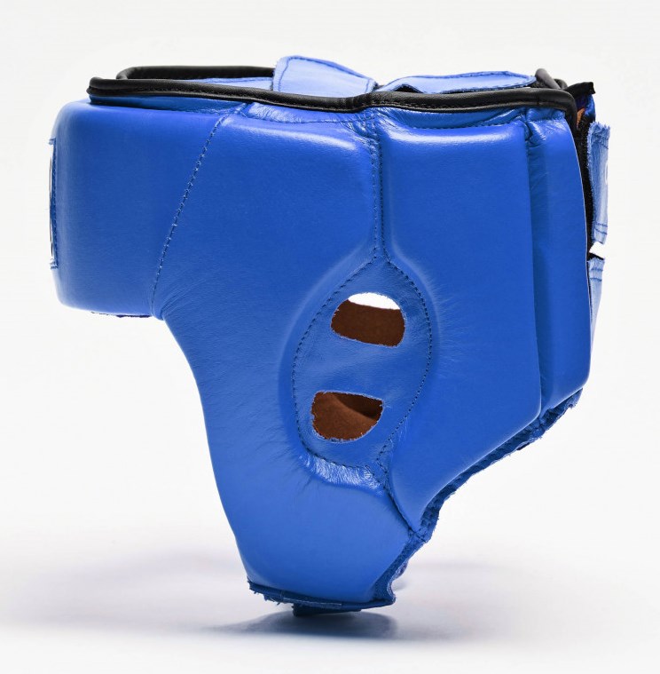 Боксерський шолом для змагань Leone Contest Blue S
