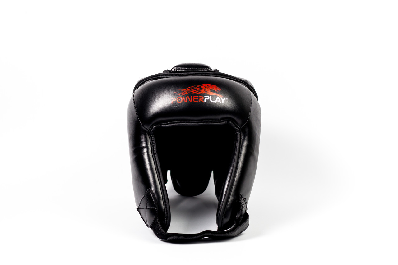 Боксерський шолом PowerPlay 3045 чорний S