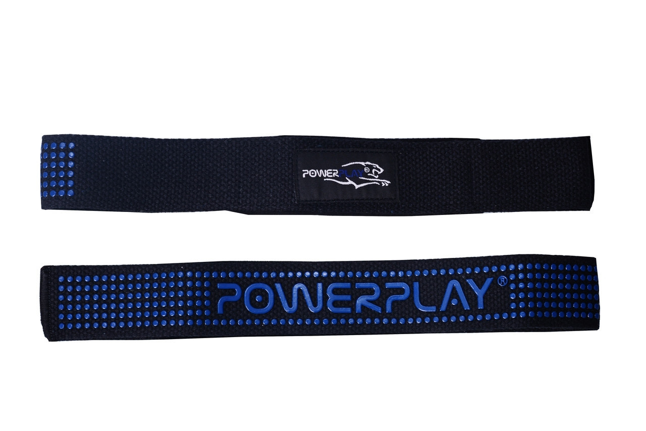 Лямки для тяги PowerPlay 7064 чорно-сині