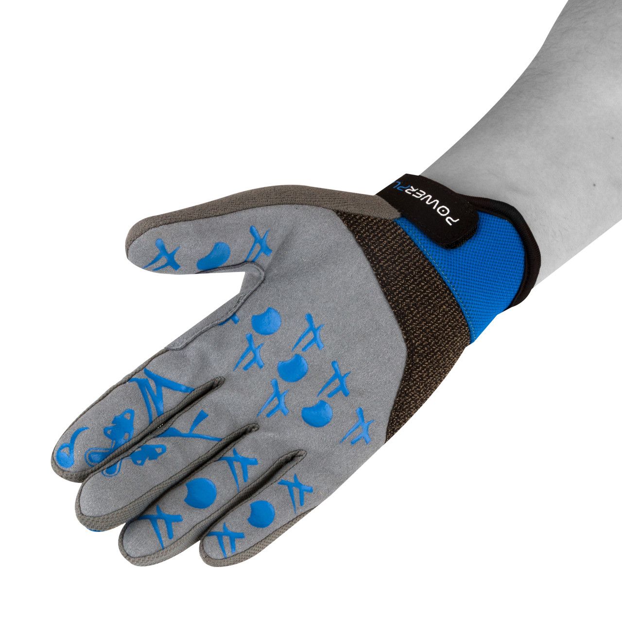 Велоперчатки PowerPlay 6566 Синие S