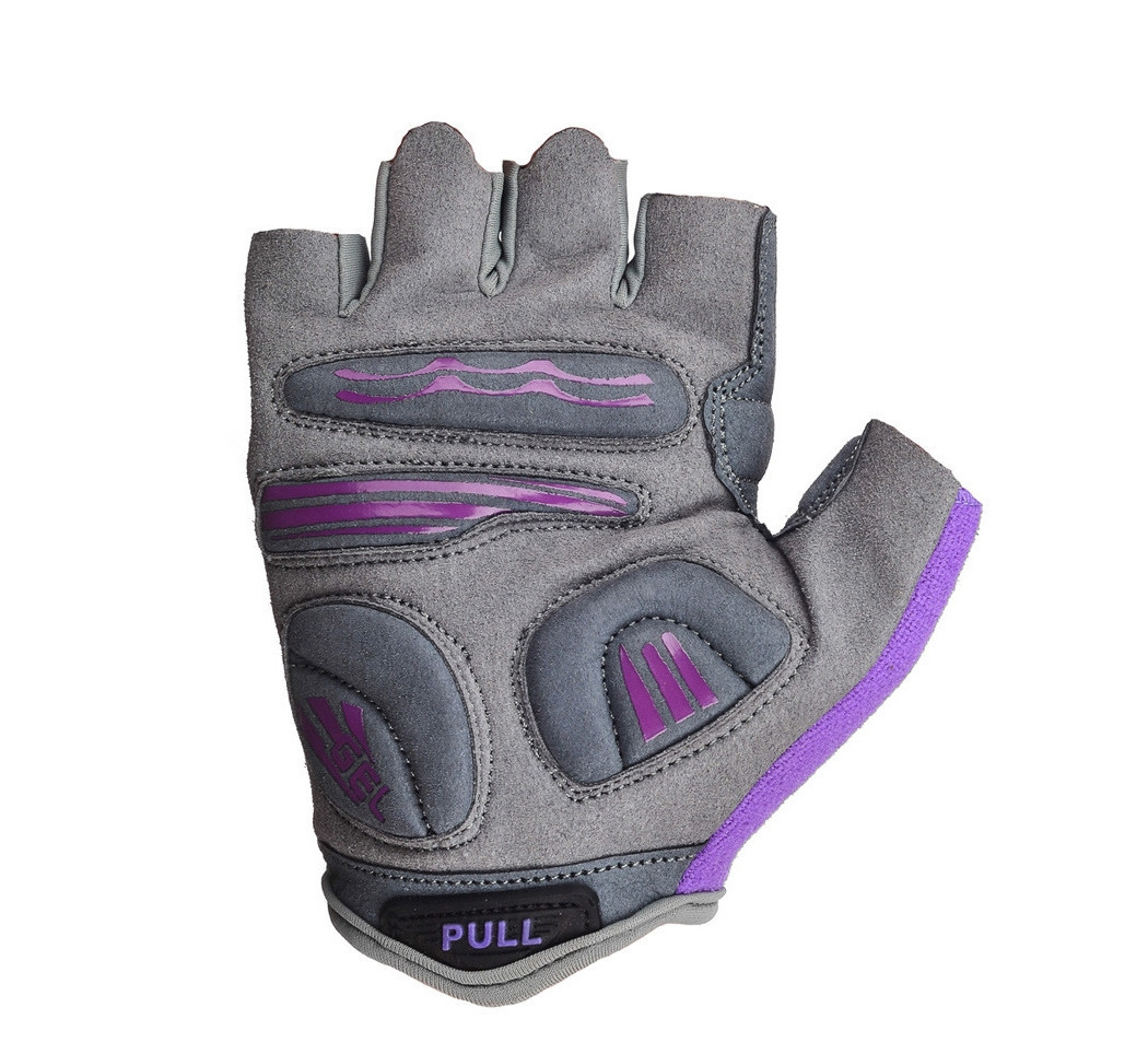 Велоперчатки женские PowerPlay 5277 A Фиолетовые XS