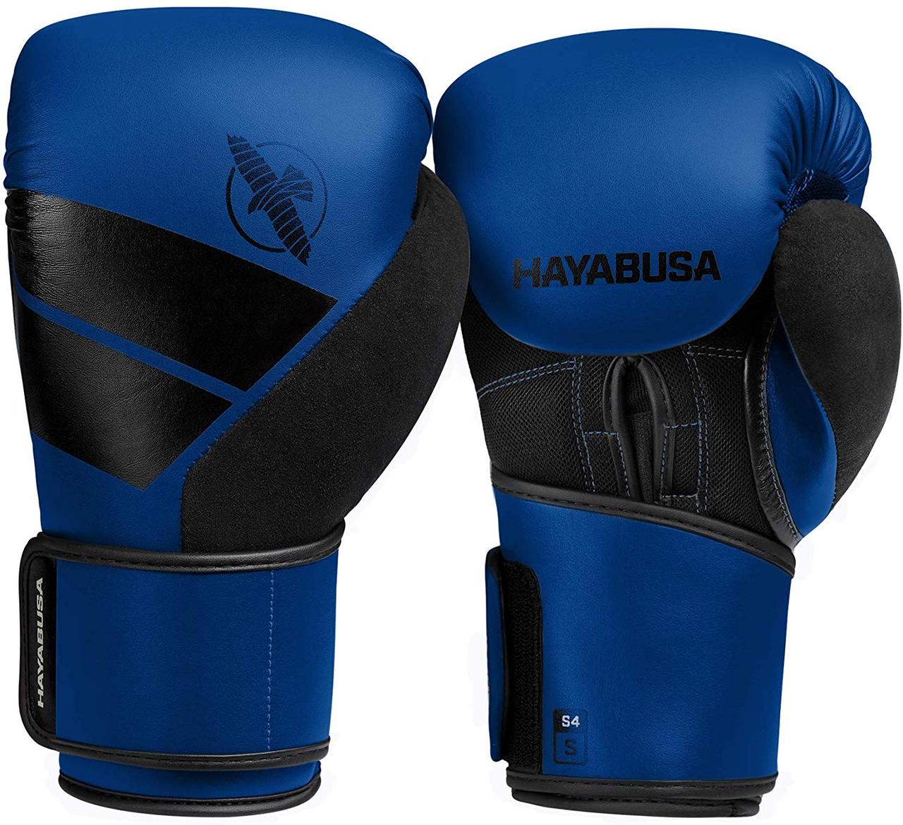 Боксерские перчатки Hayabusa S4 - Синие 12oz