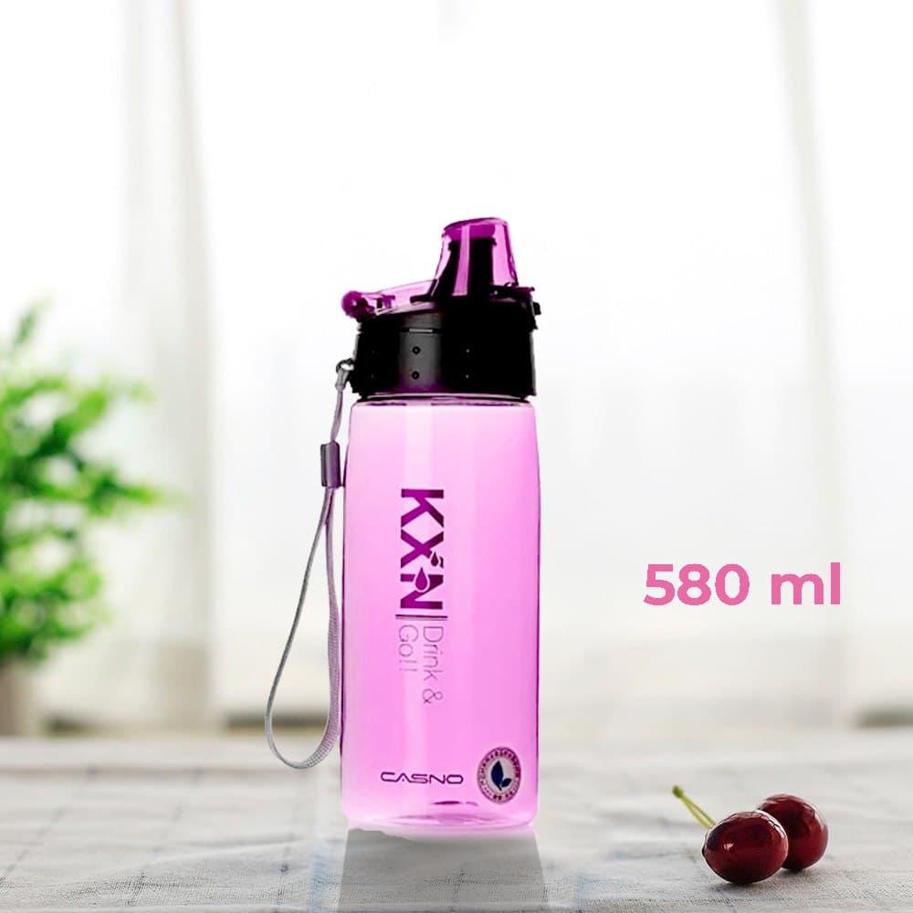Бутылка для воды CASNO 580 мл KXN-1179 Розовая