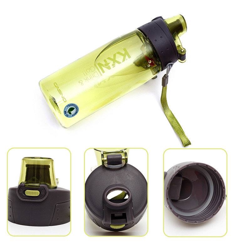 Бутылка для воды CASNO 780 мл KXN-1180 Зеленая