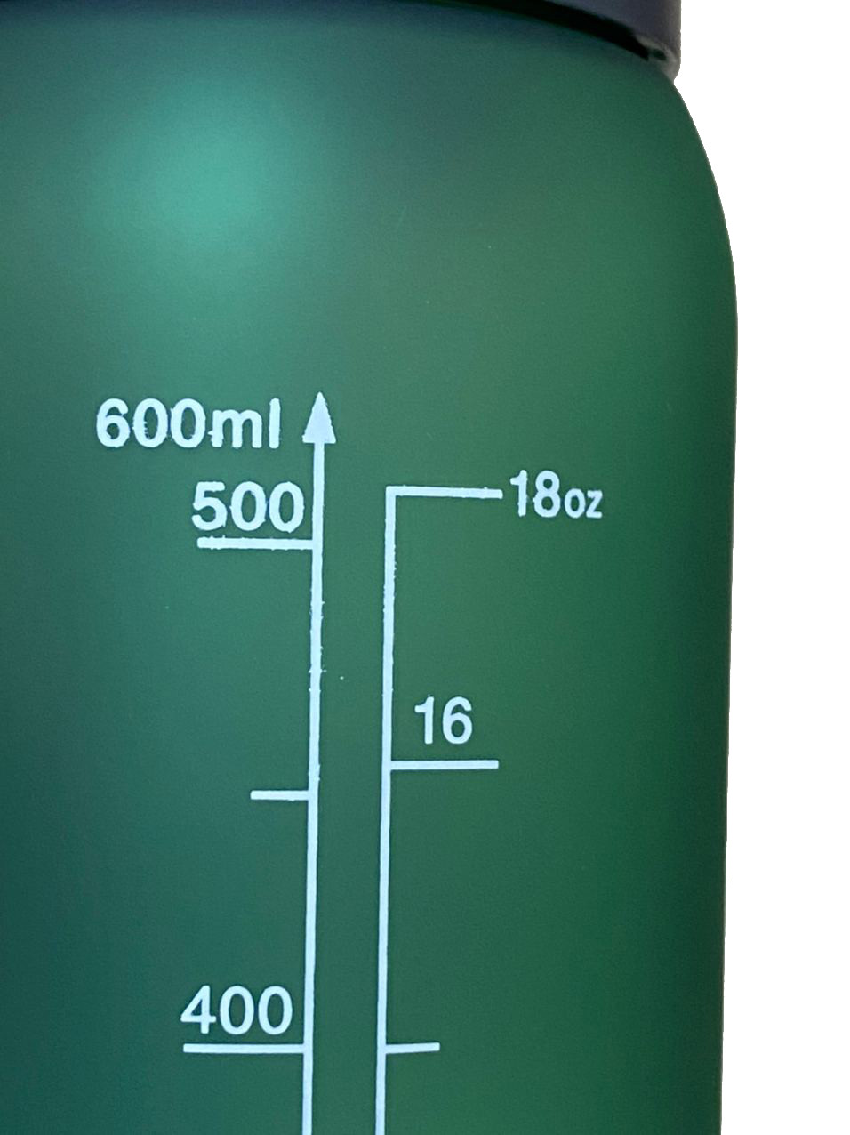 Бутылка для воды CASNO 600 мл KXN-1196 Зеленая с соломинкой