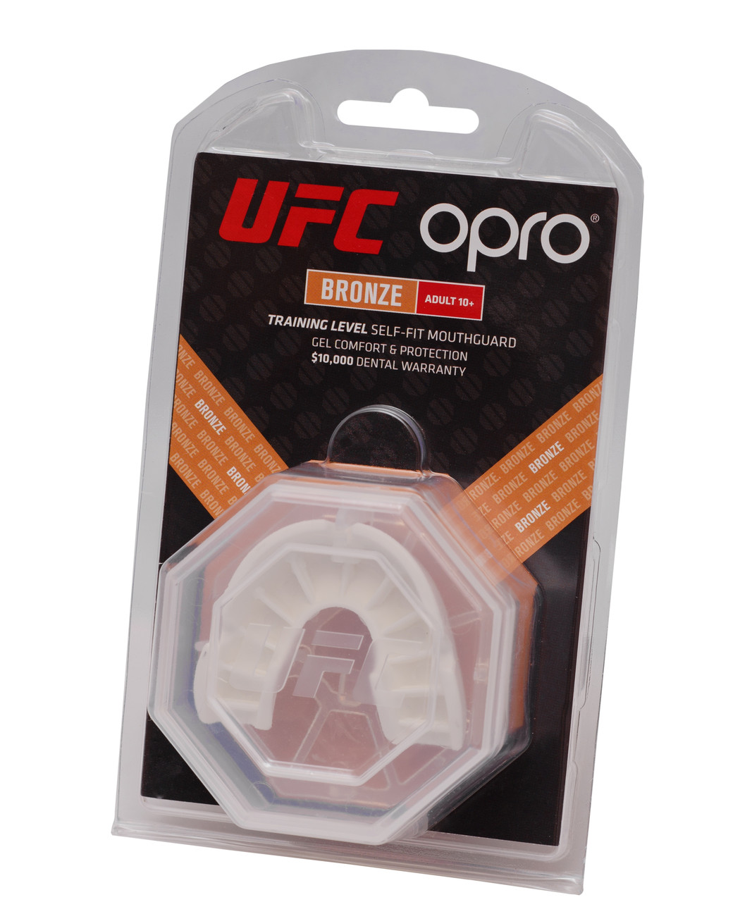 Капа OPRO Bronze UFC Hologram White (art.002258002)-доросла
