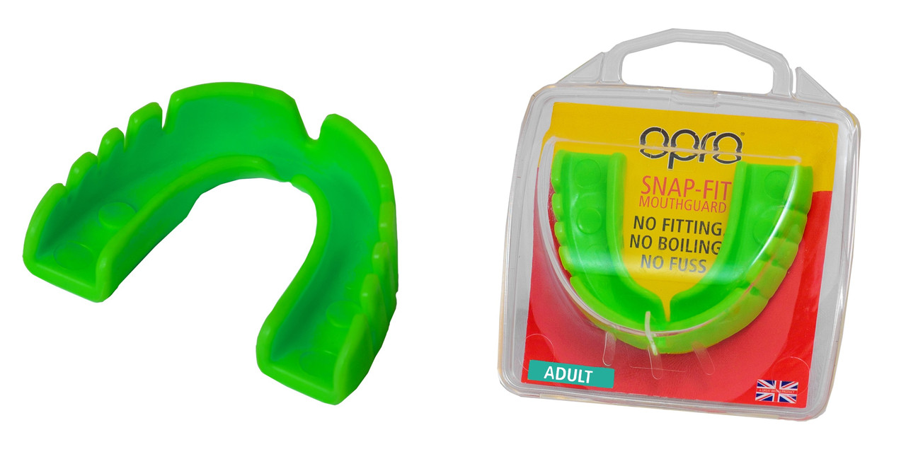 Капа OPRO Snap-Fit Neon Green (art.002139003)
