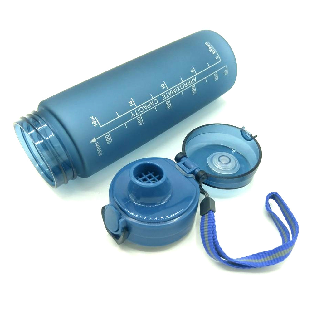 Бутылка для воды CASNO 650 мл KXN-1157 Tritan Синяя