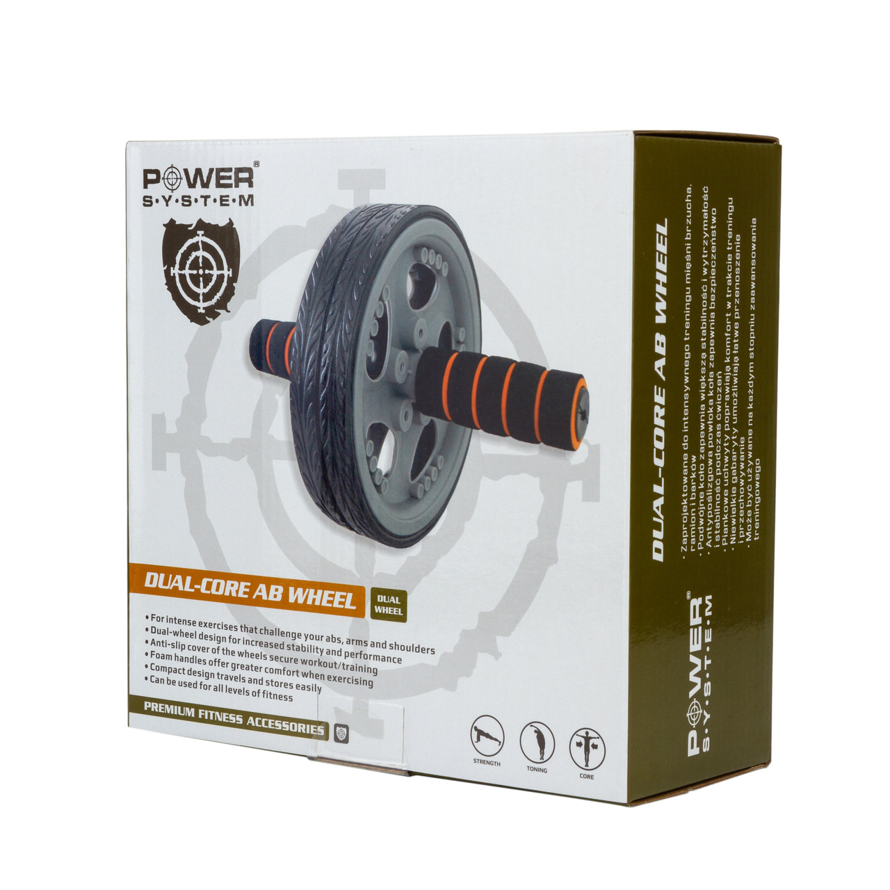 Колесо для преса Power System Dual-Core Ab Wheel PS-4042