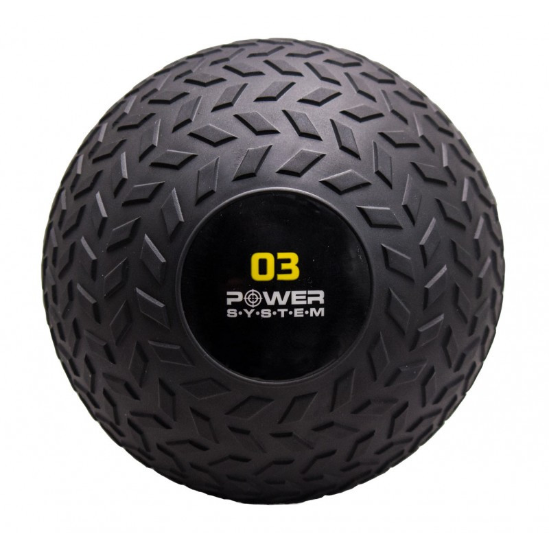 Мяч SlamBall для кроссфита Power System PS-4114 3кг