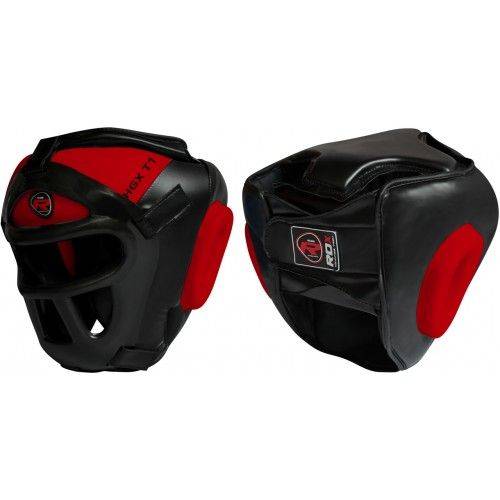 Боксерский тренировочный шлем RDX Guard Red-S