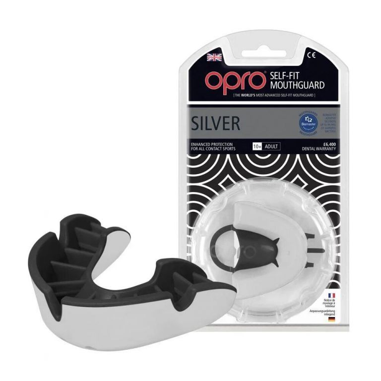 Капа для единоборств Opro Silver-взрослая